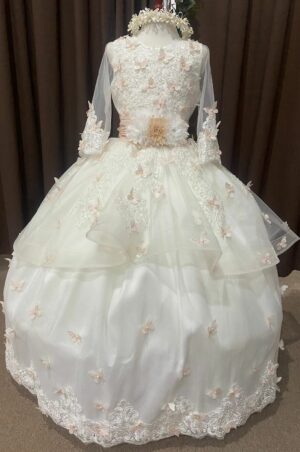 Vestido Primera Comunión Modelo Mariposas