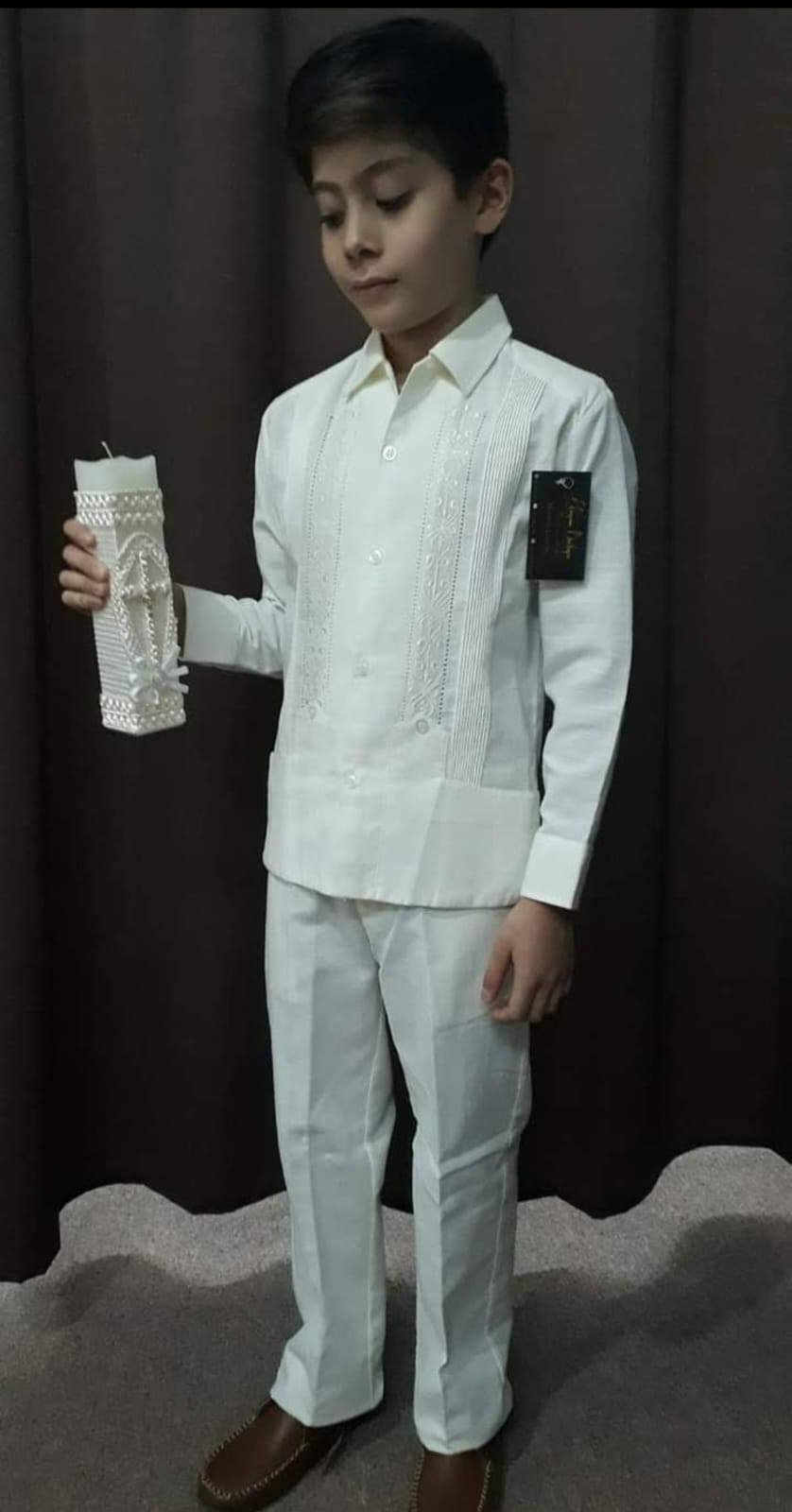 Ropa de confirmacion para niño outlet