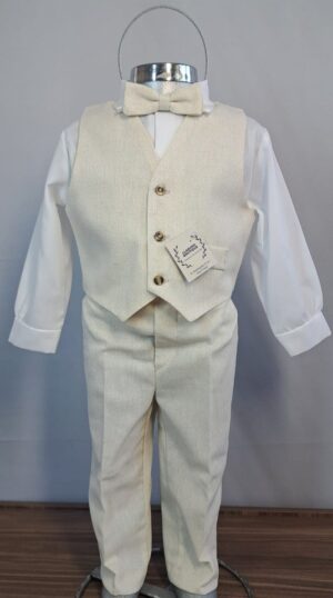 Conjunto chaleco de lino - Llaguno Boutique