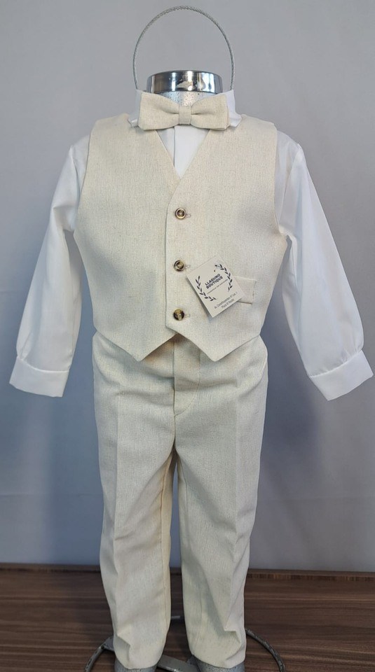 Conjunto chaleco de lino - Llaguno Boutique