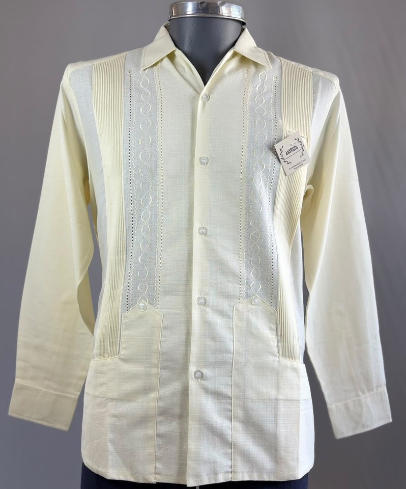 Guayabera Deshilada manga larga - Llaguno Boutique