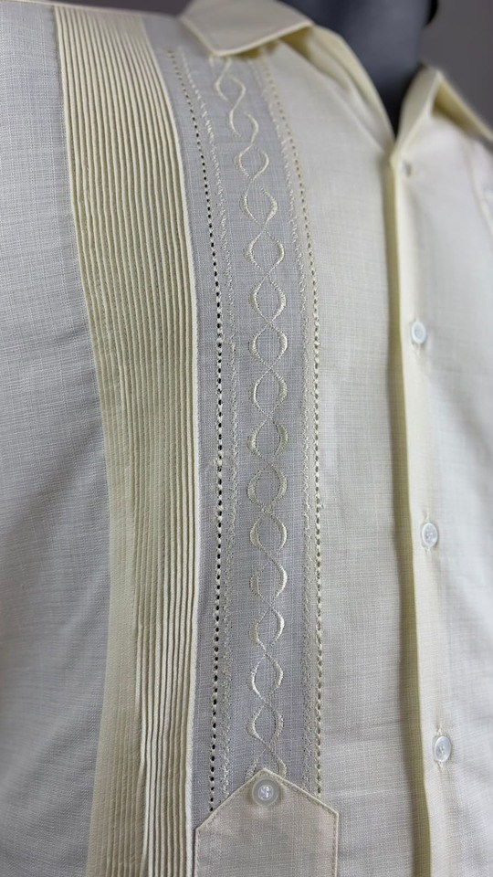 Guayabera Deshilada manga larga - Llaguno Boutique