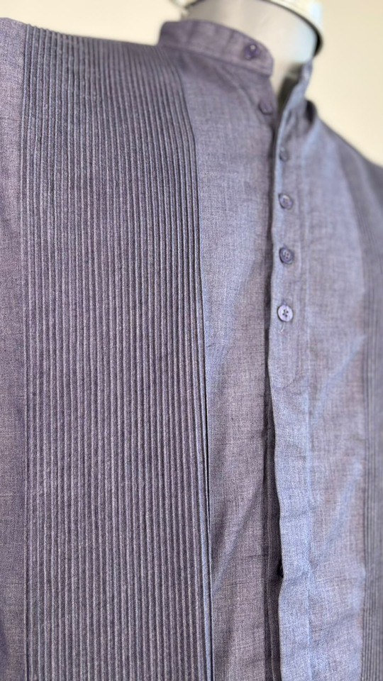 Guayabera José azul marino - Llaguno Boutique