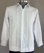 Guayabera Panal blanca - Llaguno Boutique