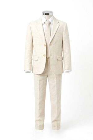 Traje de Lino Premium 3 Piezas