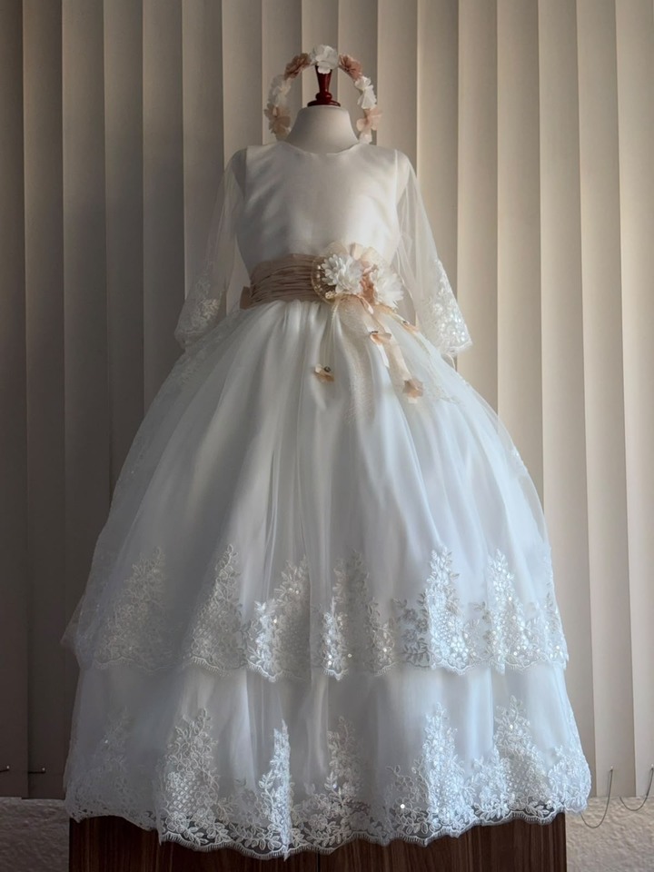 Vestido 1004 - Primera Comunión - Llaguno Boutique