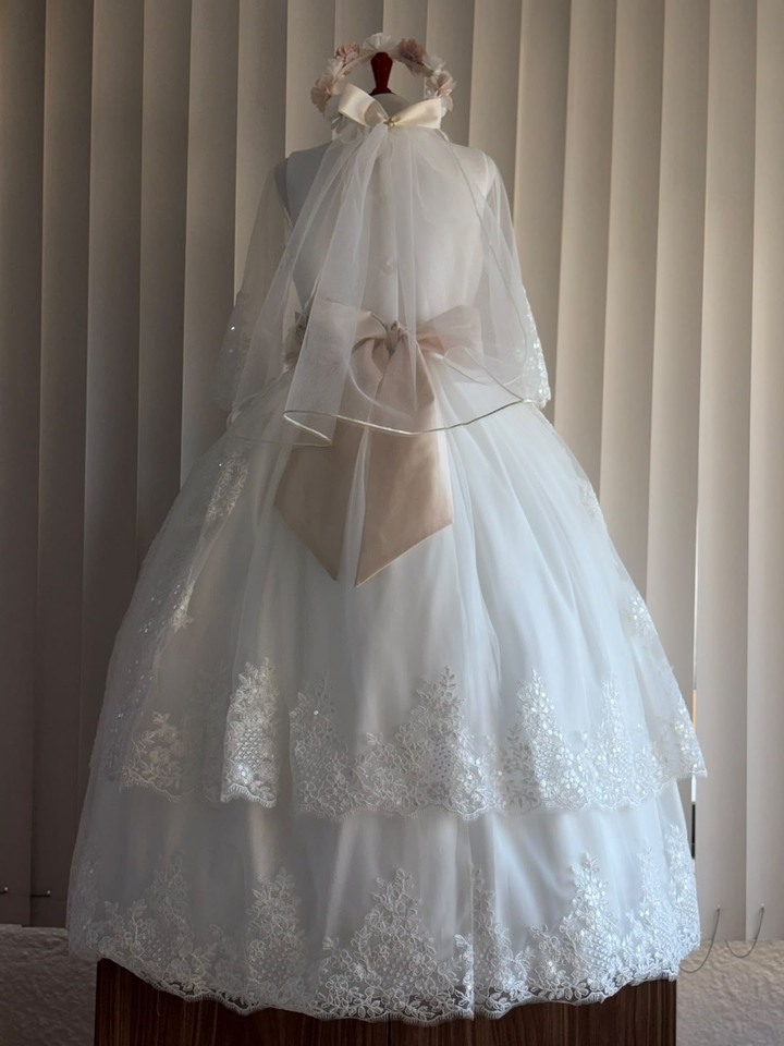 Vestido 1004 - Primera Comunión - Llaguno Boutique