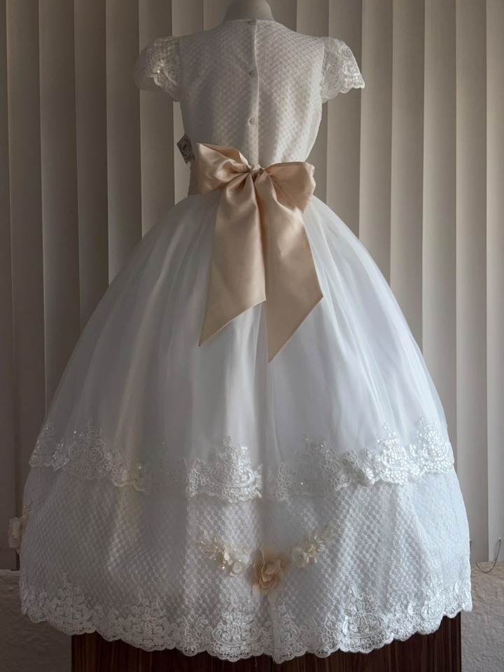 Vestido 332 - Primera Comunión - Llaguno Boutique
