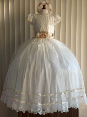Vestido A9 - Primera Comunión - Llaguno Boutique