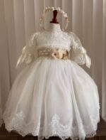 Vestido Anastacia marfil - Llaguno Boutique