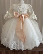 Vestido Anastacia marfil - Llaguno Boutique