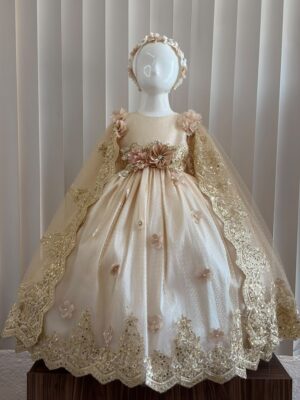 Vestido Champagne - Llaguno Boutique