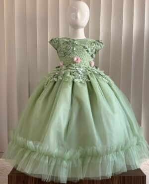 Vestido Colores verde - Llaguno Boutique