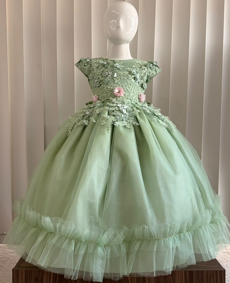 Vestido Colores verde - Llaguno Boutique