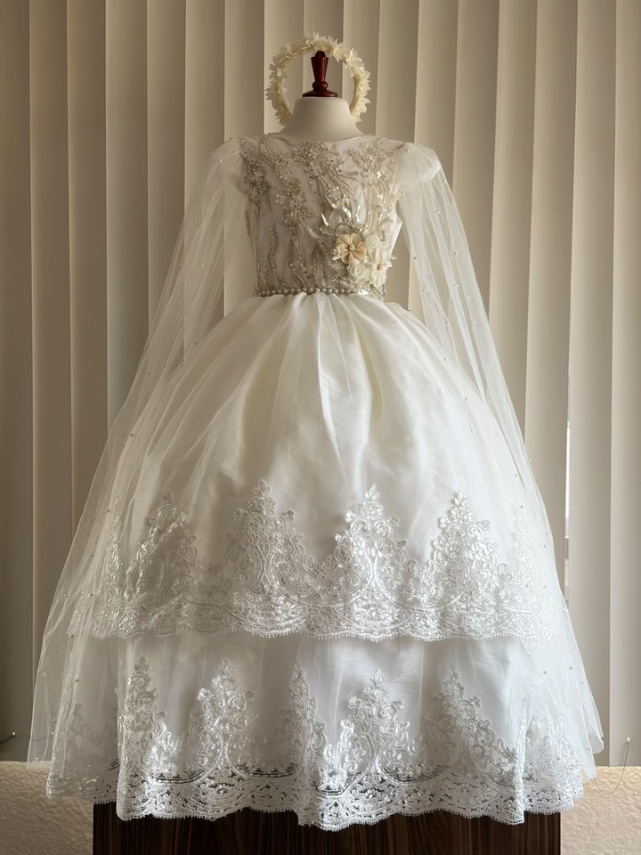 Vestido M. Mariposa - Primera Comunión - Llaguno Boutique