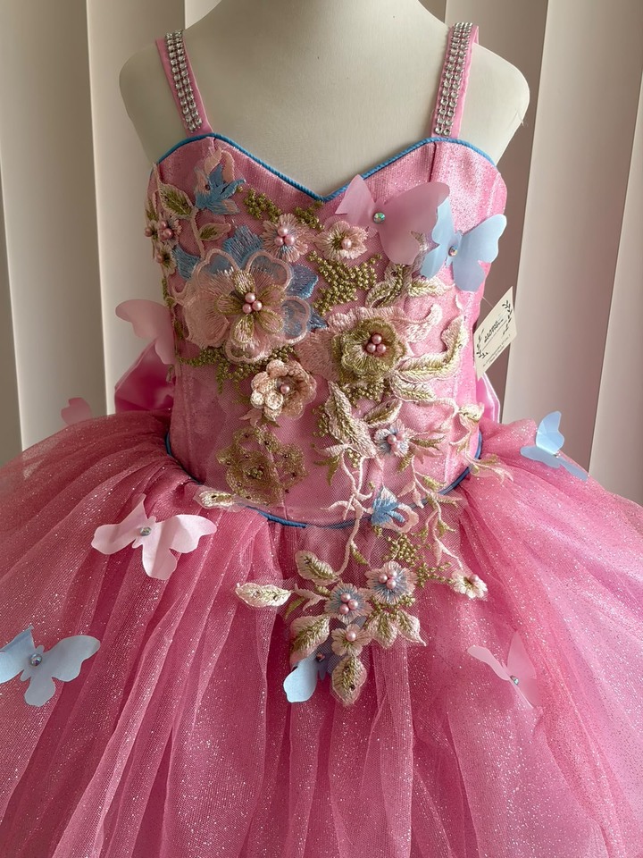 Vestido Mariposa desmontable - Llaguno Boutique