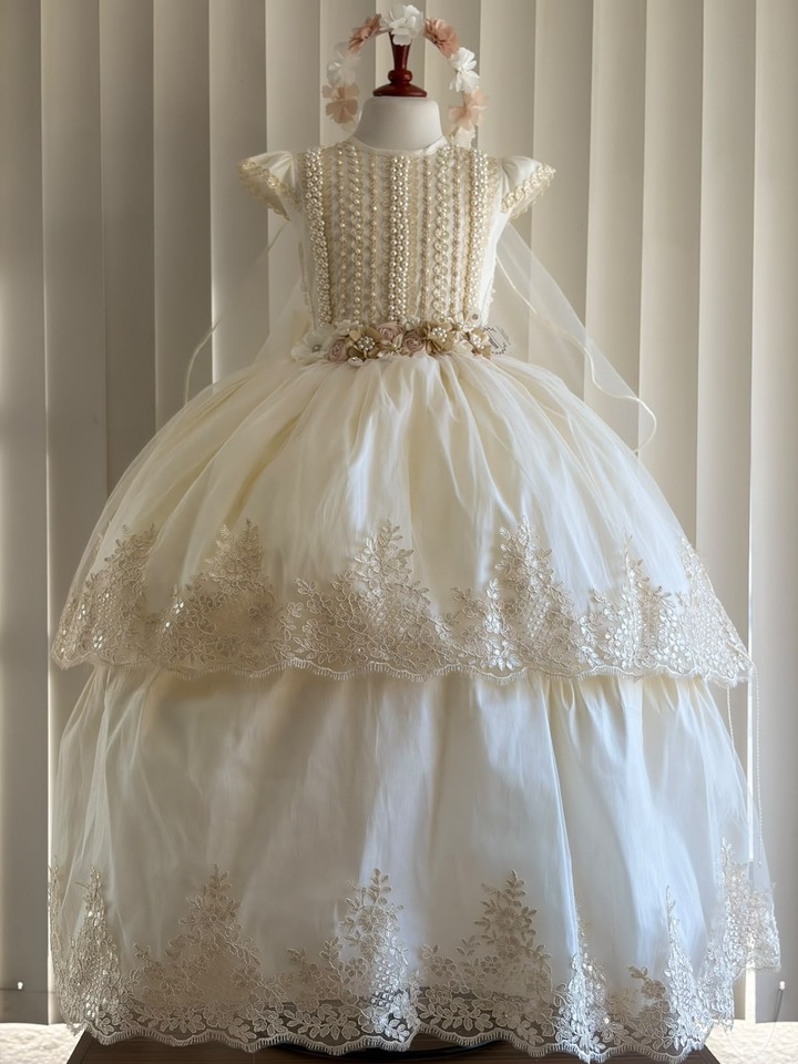 Vestido Perla - Primera Comunión - Llaguno Boutique