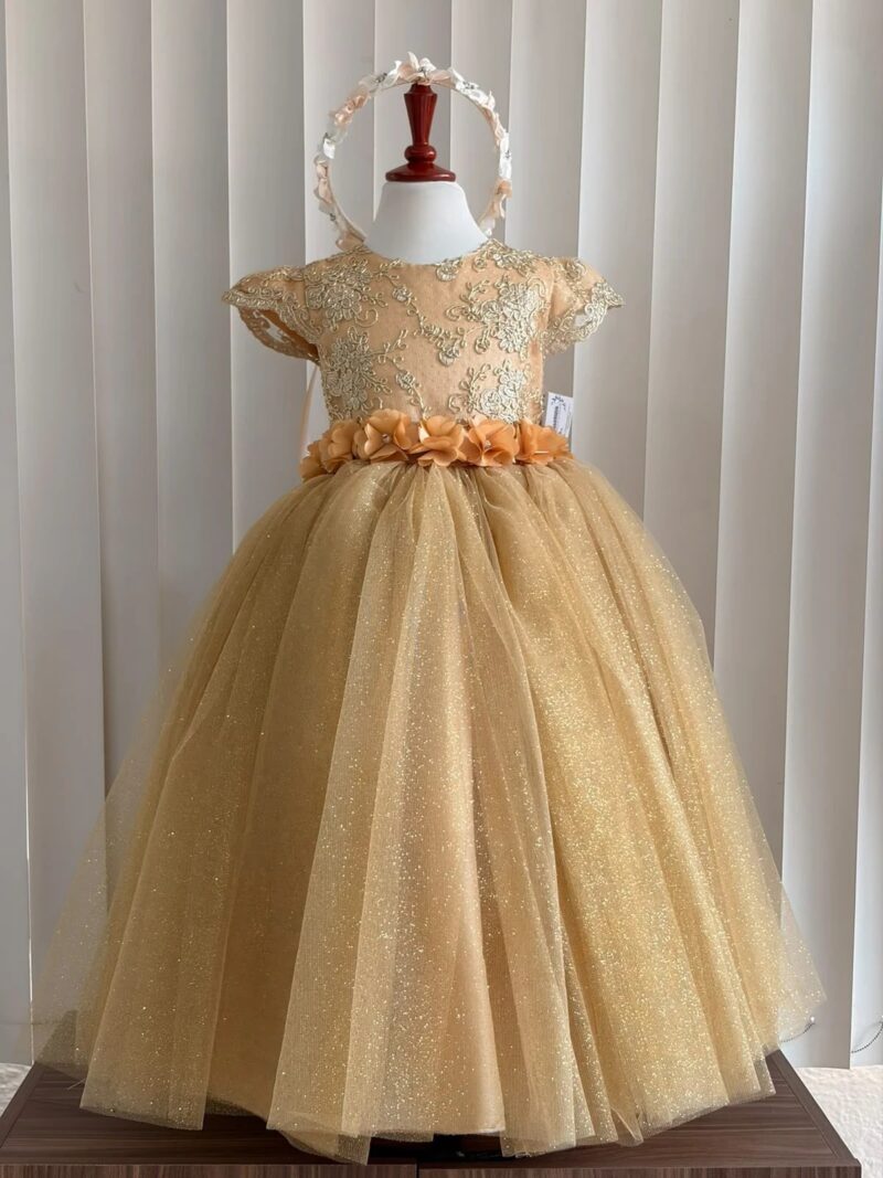 Vestido Tul Glitter - Llaguno Boutique