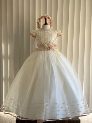 Vestido V301 - Primera Comunión - Llaguno Boutique