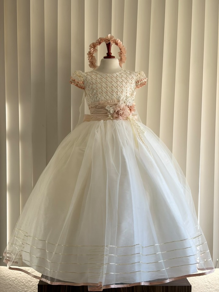 Vestido V301 - Primera Comunión - Llaguno Boutique